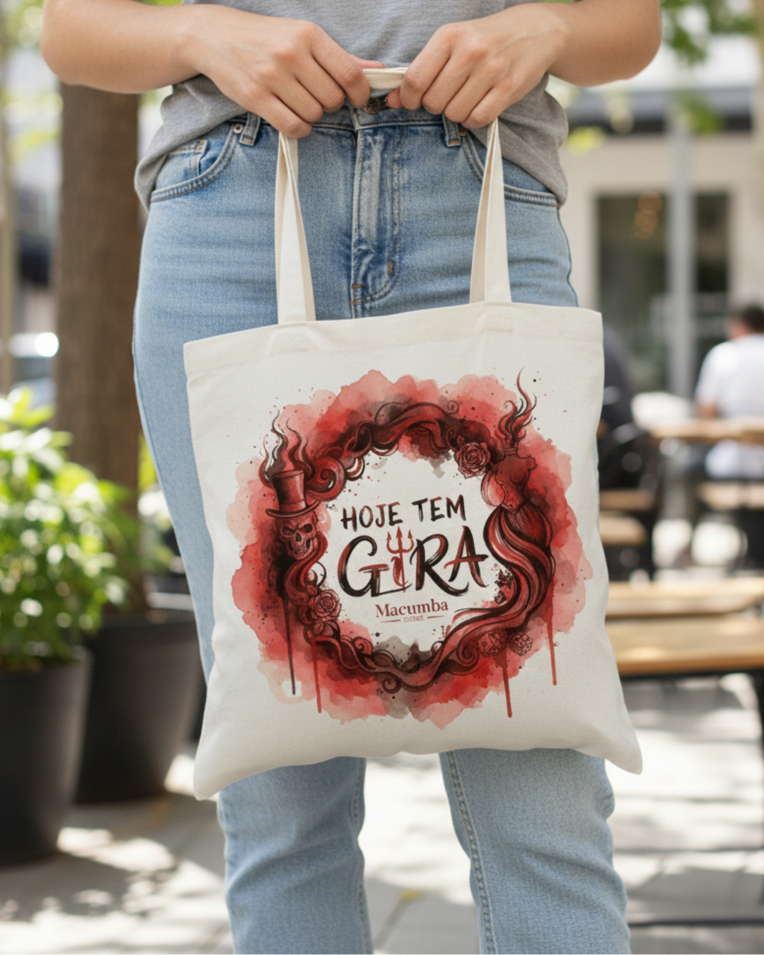 Saco de Pano | Hoje tem Gira | Esquerda | Mod. 1